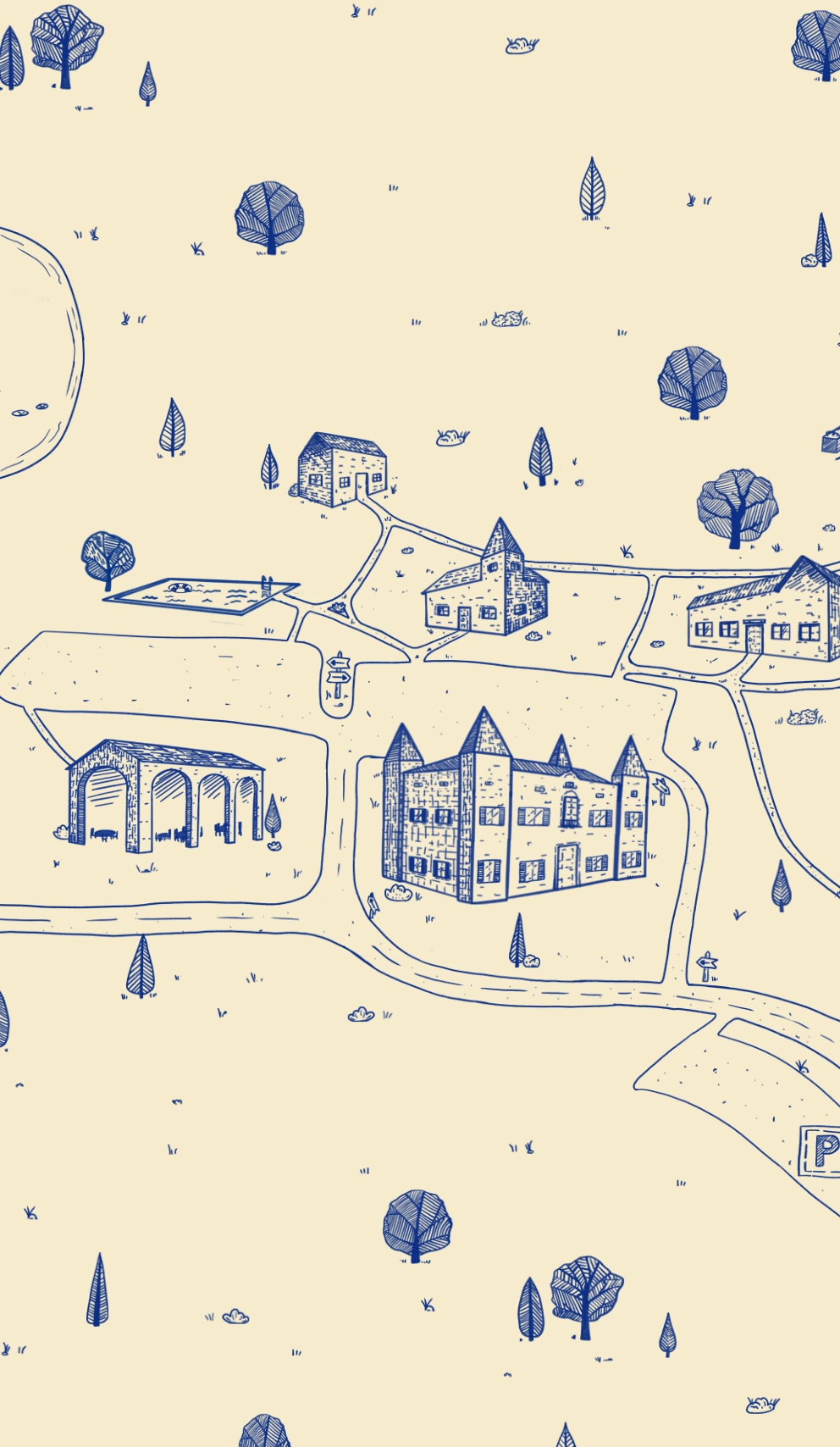 La carte du domaine
